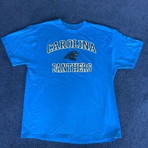 NFL Team Apparel Carolina Panthers Logo T-shirt - XL